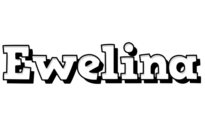 Ewelina snowing logo