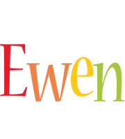 Ewen birthday logo