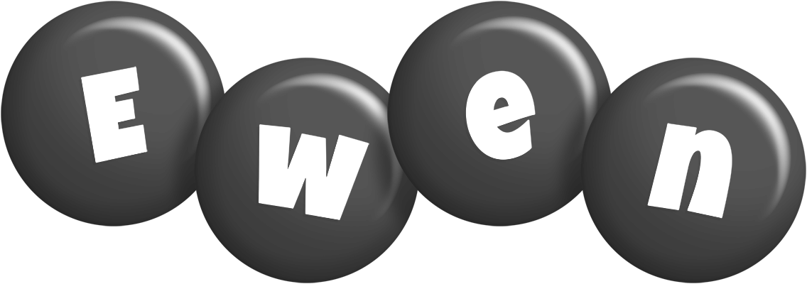 Ewen candy-black logo
