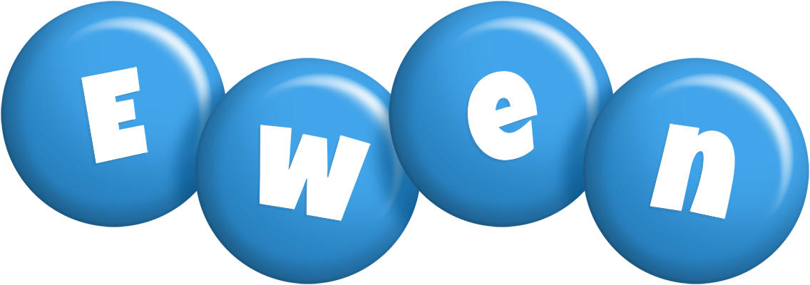 Ewen candy-blue logo