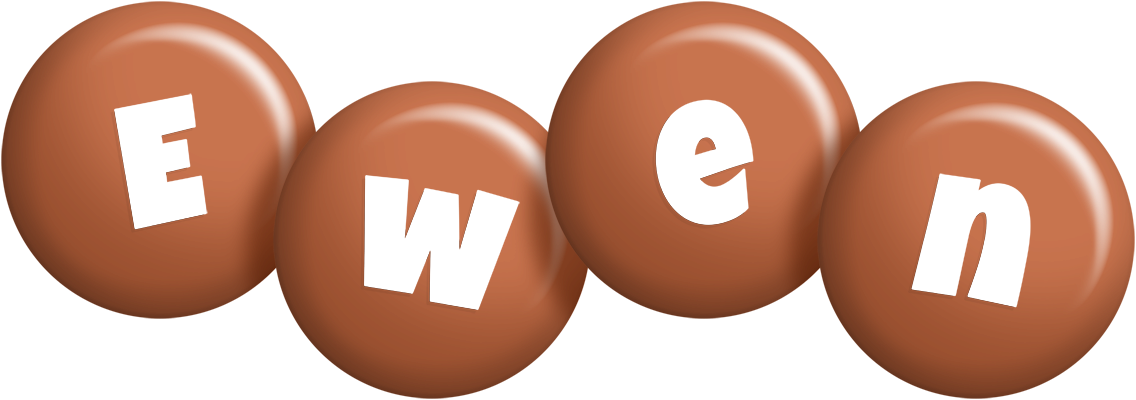 Ewen candy-brown logo