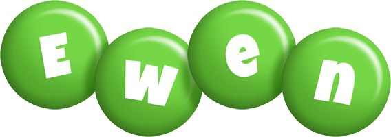 Ewen candy-green logo