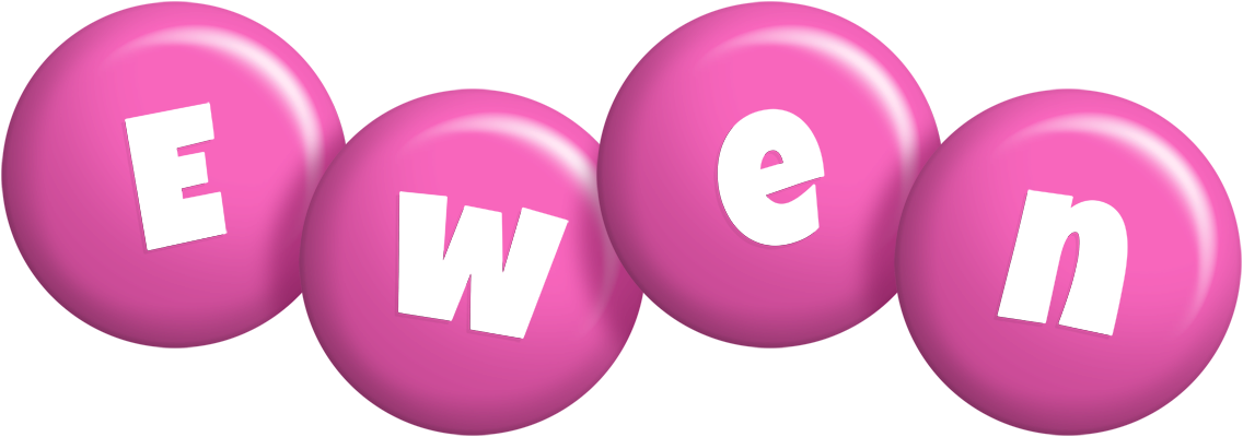 Ewen candy-pink logo