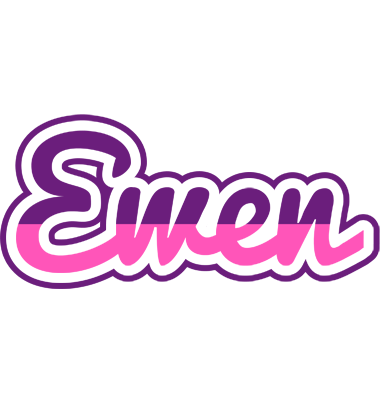 Ewen cheerful logo