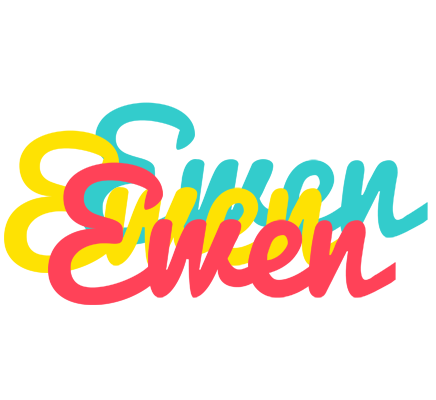 Ewen disco logo