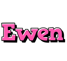 Ewen girlish logo