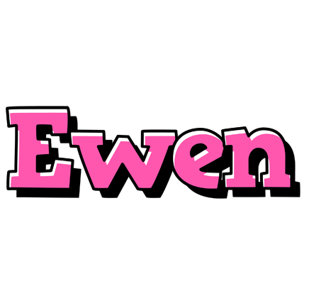 Ewen girlish logo