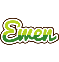 Ewen golfing logo