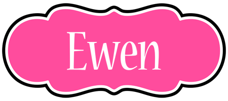 Ewen invitation logo