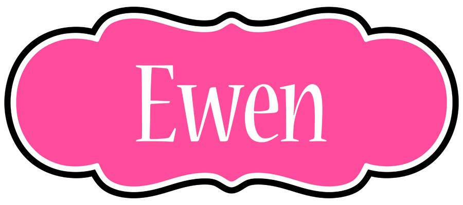 Ewen invitation logo