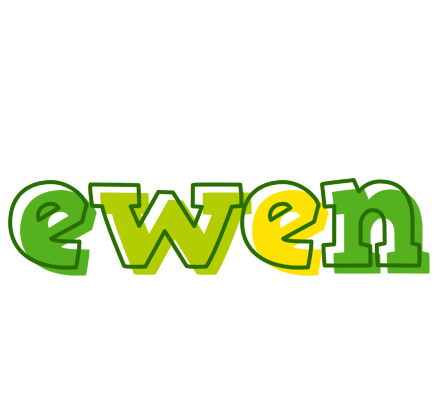 Ewen juice logo