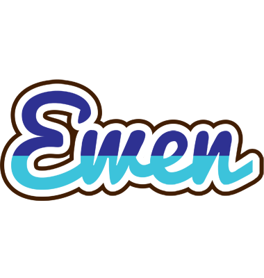 Ewen raining logo