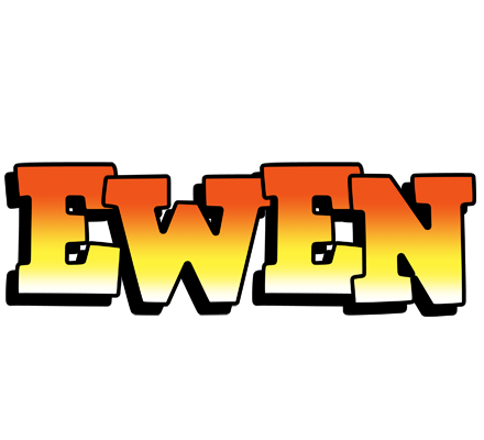 Ewen sunset logo