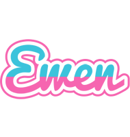 Ewen woman logo