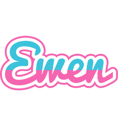 Ewen woman logo