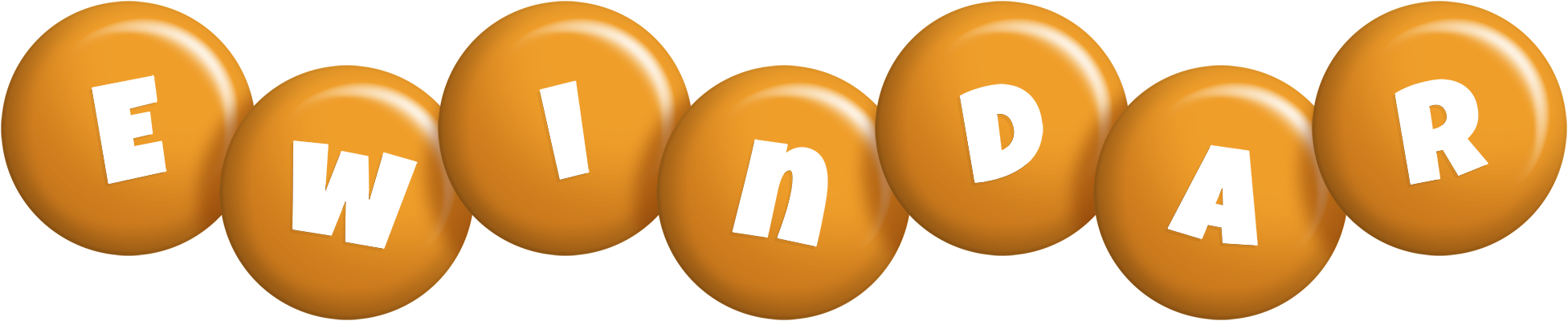 Ewindar candy-orange logo