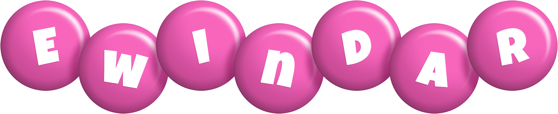 Ewindar candy-pink logo