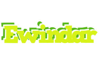 Ewindar citrus logo