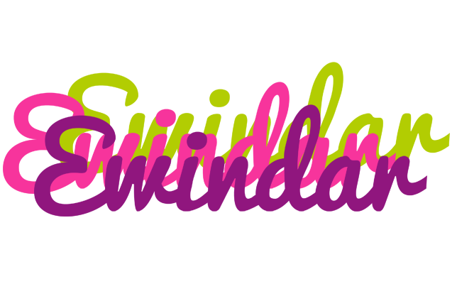 Ewindar flowers logo