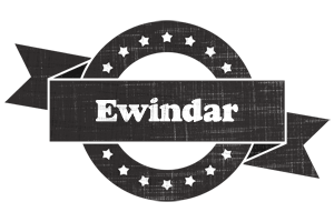 Ewindar grunge logo