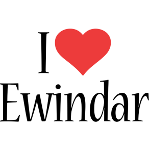 Ewindar i-love logo
