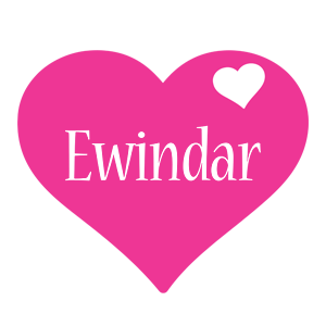 Ewindar love-heart logo