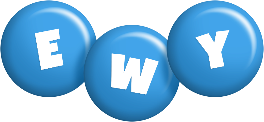Ewy candy-blue logo