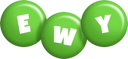 Ewy candy-green logo