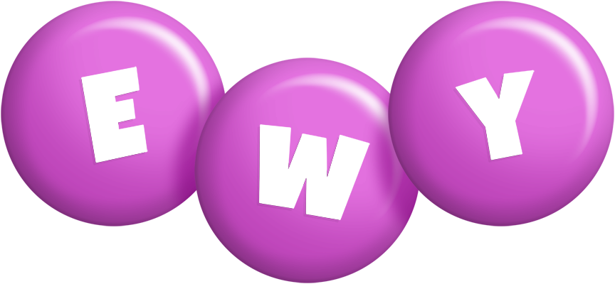 Ewy candy-purple logo