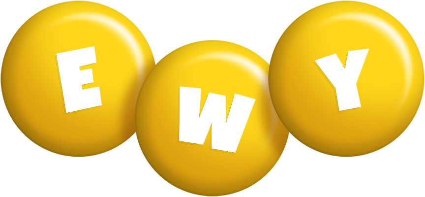 Ewy candy-yellow logo