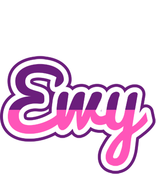 Ewy cheerful logo