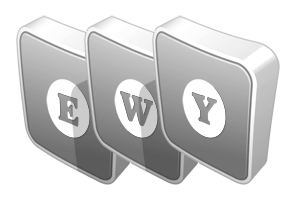 Ewy silver logo