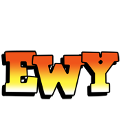 Ewy sunset logo