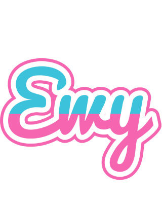 Ewy woman logo