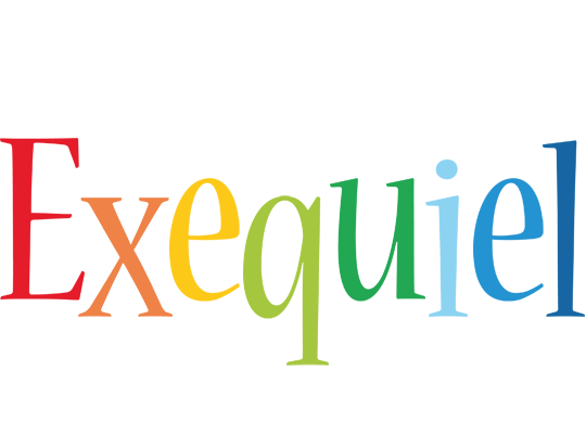 Exequiel birthday logo