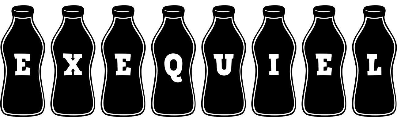 Exequiel bottle logo