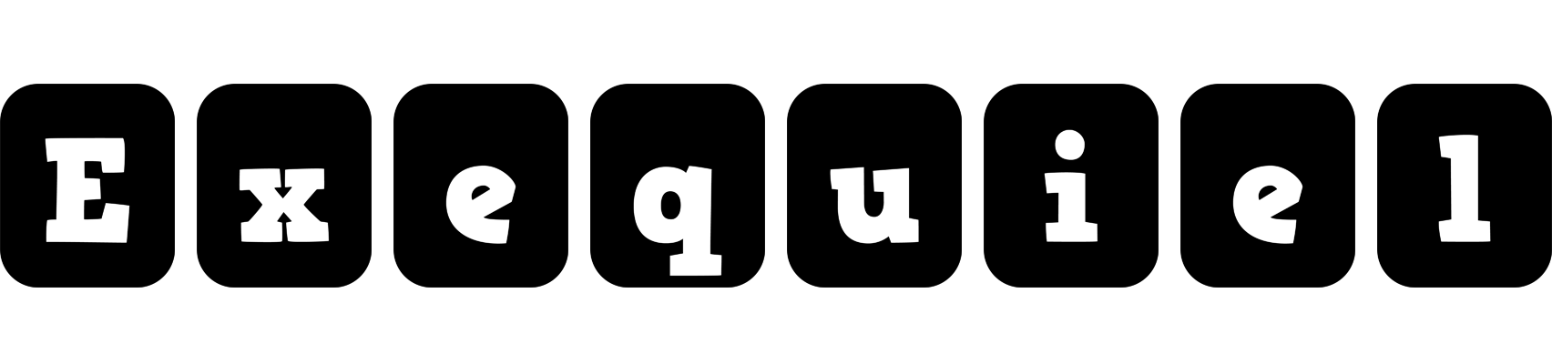 Exequiel box logo