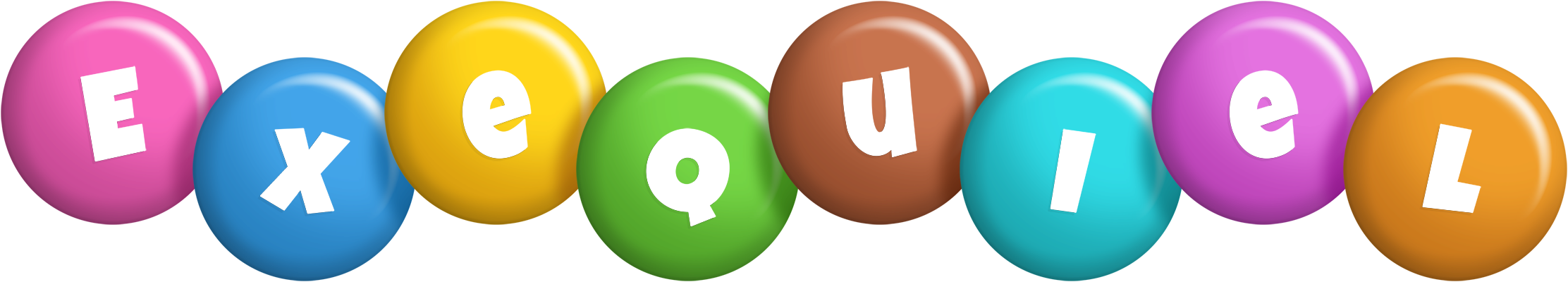 Exequiel candy logo
