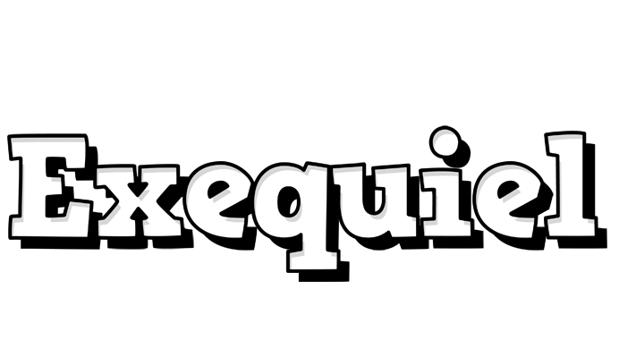 Exequiel snowing logo