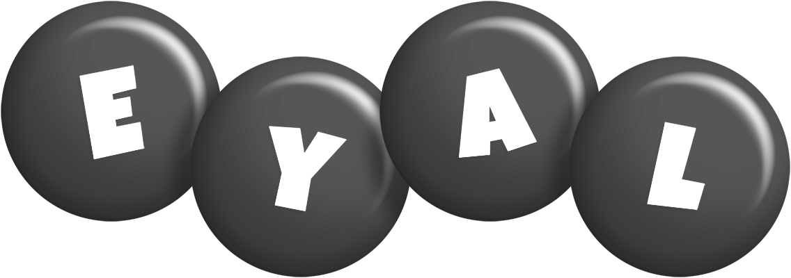 Eyal candy-black logo