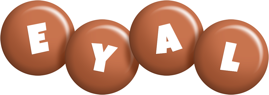 Eyal candy-brown logo