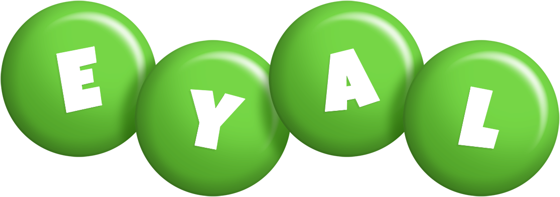 Eyal candy-green logo