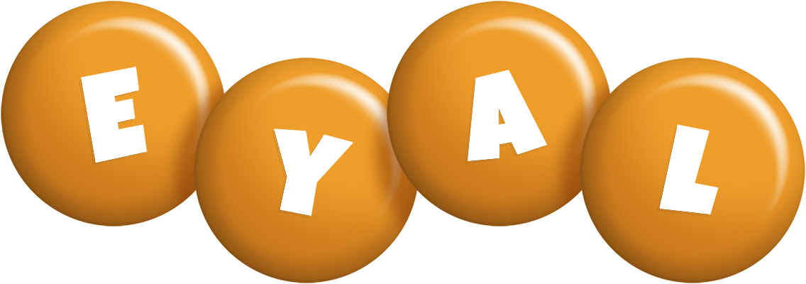 Eyal candy-orange logo