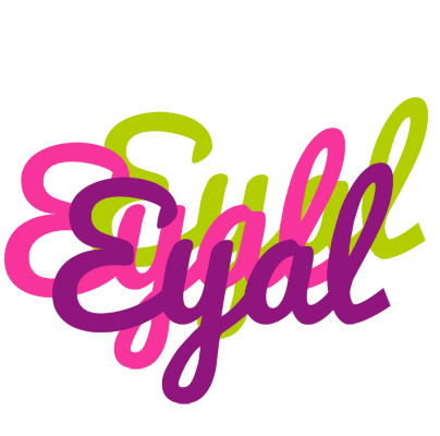 Eyal flowers logo