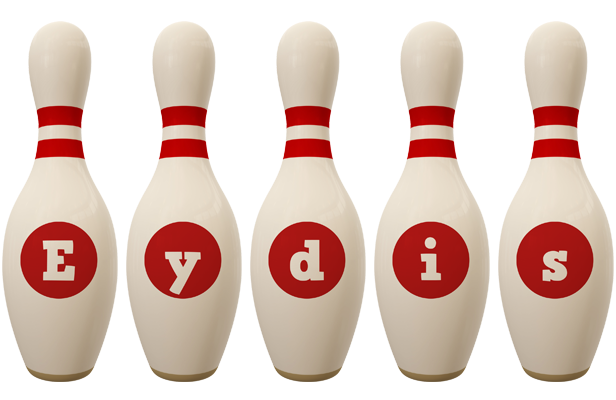 Eydis bowling-pin logo
