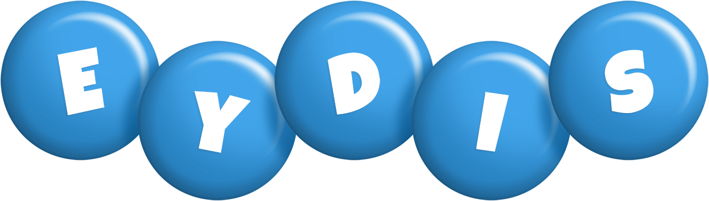 Eydis candy-blue logo