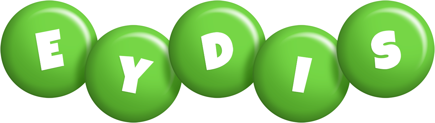 Eydis candy-green logo