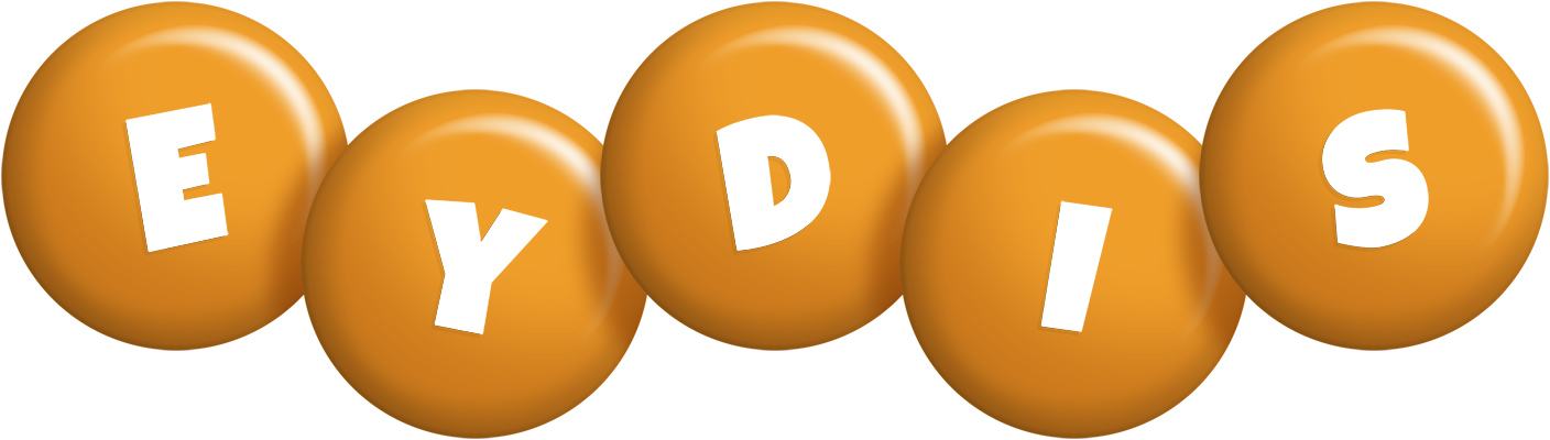 Eydis candy-orange logo