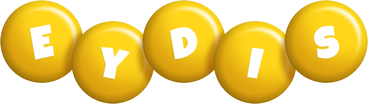 Eydis candy-yellow logo