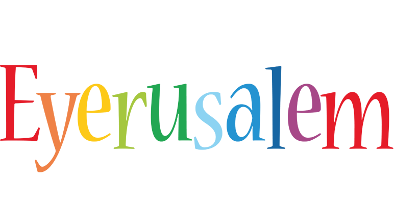Eyerusalem birthday logo